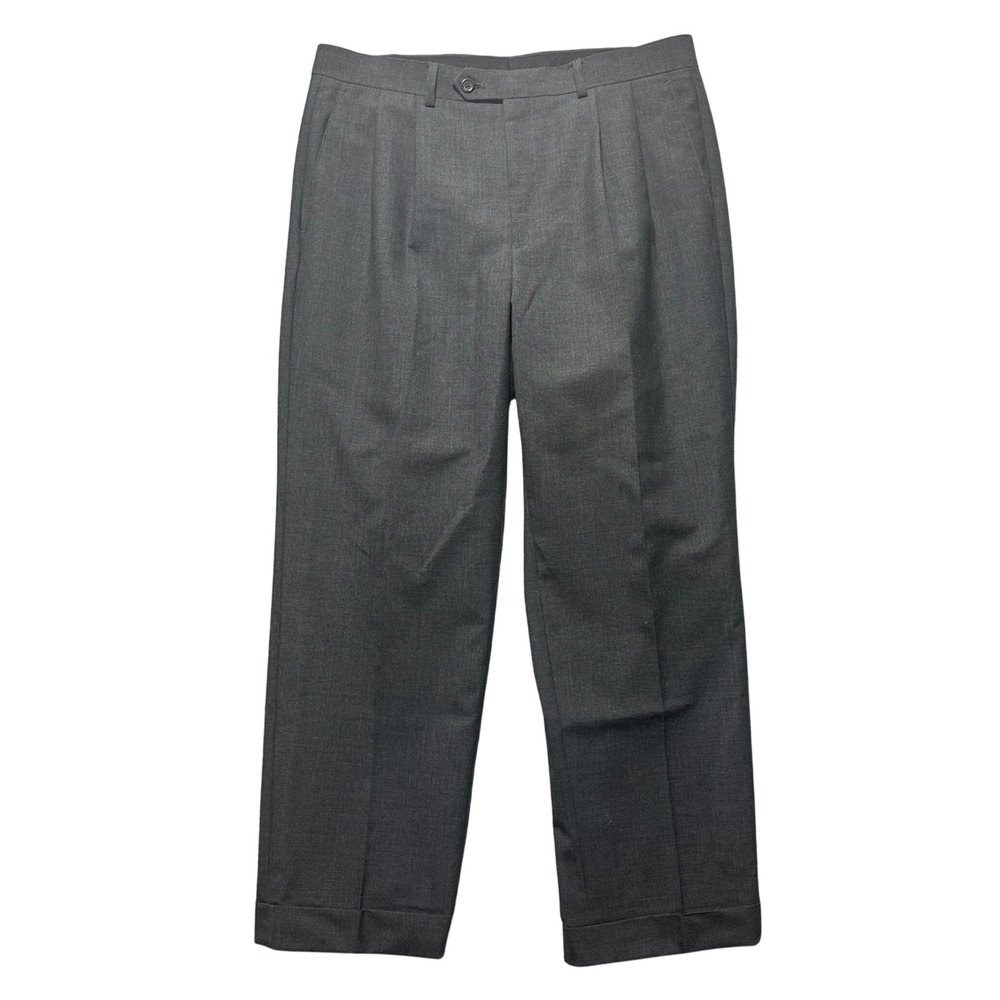 Lauren Ralph Lauren Men's Gray Dress Pants
